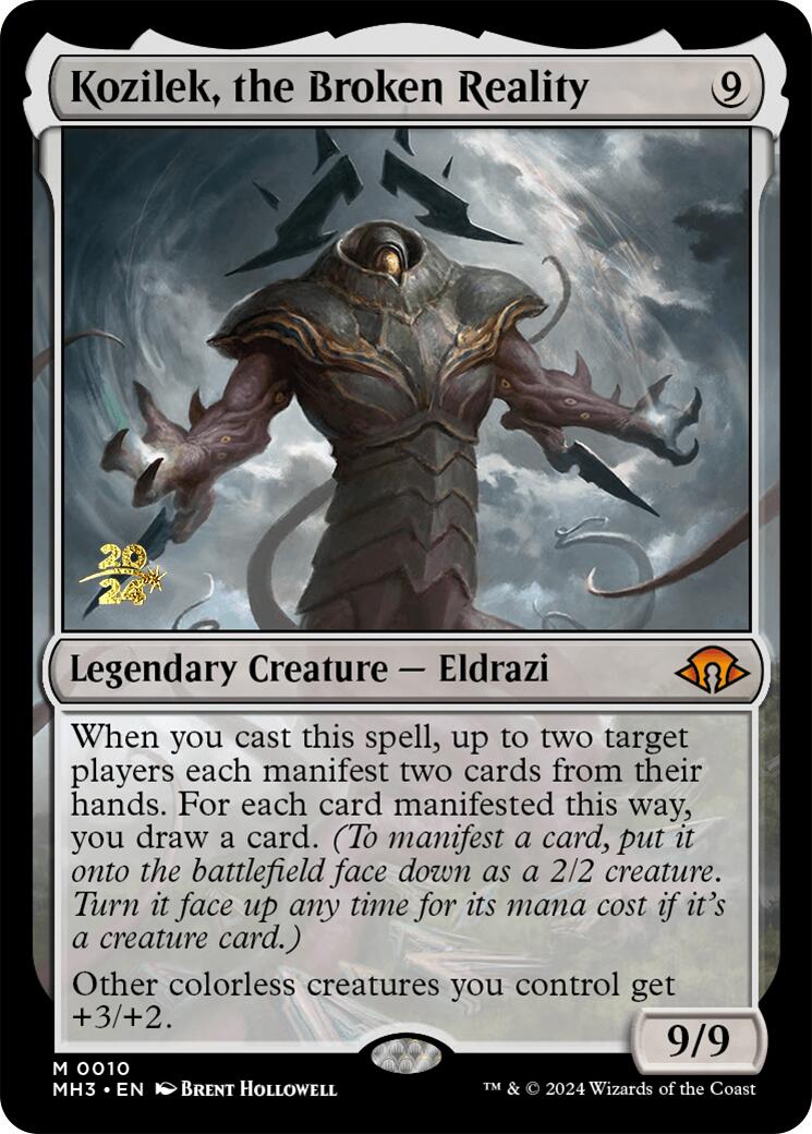 Kozilek, the Broken Reality [Modern Horizons 3 Prerelease Promos] | Webway Games