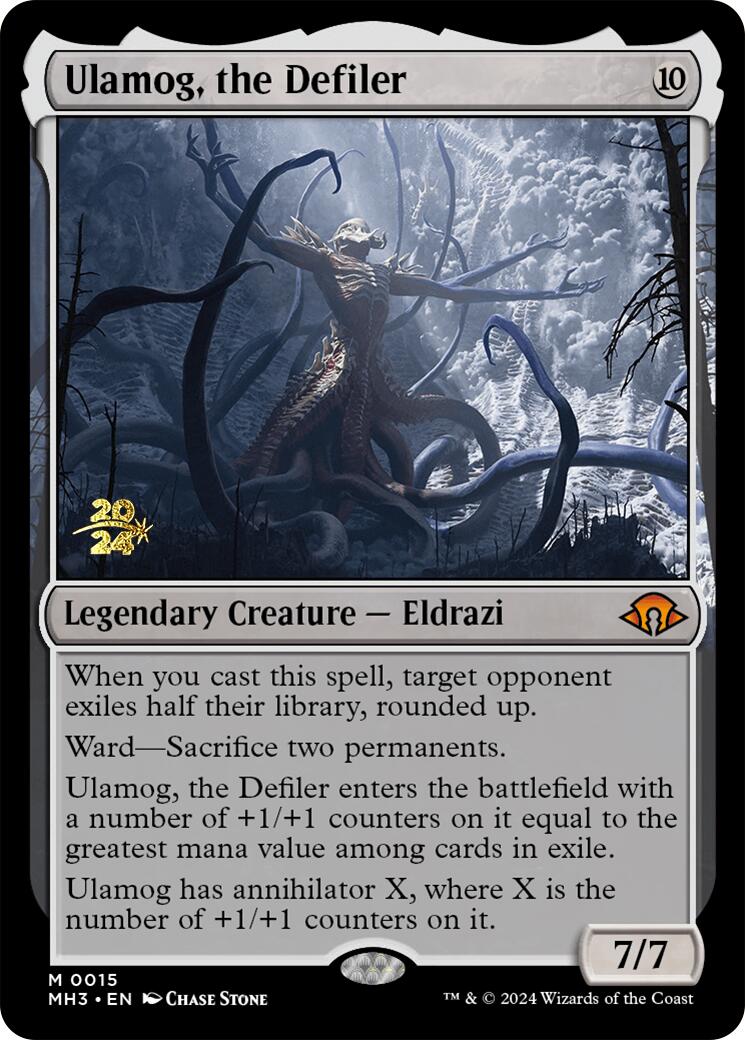 Ulamog, the Defiler [Modern Horizons 3 Prerelease Promos] | Webway Games