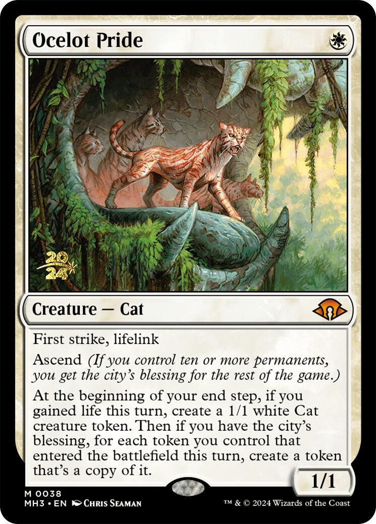 Ocelot Pride [Modern Horizons 3 Prerelease Promos] | Webway Games
