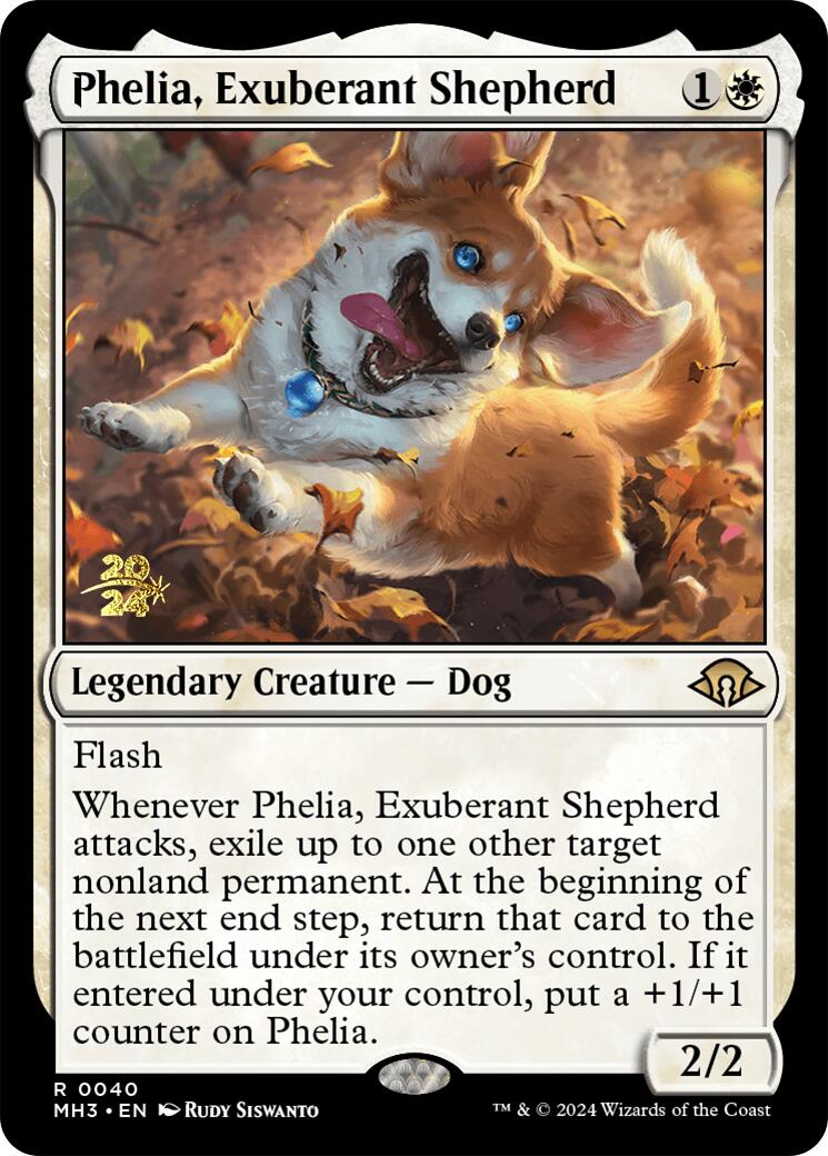 Phelia, Exuberant Shepherd [Modern Horizons 3 Prerelease Promos] | Webway Games