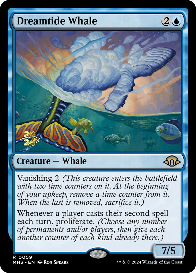 Dreamtide Whale [Modern Horizons 3 Prerelease Promos] | Webway Games