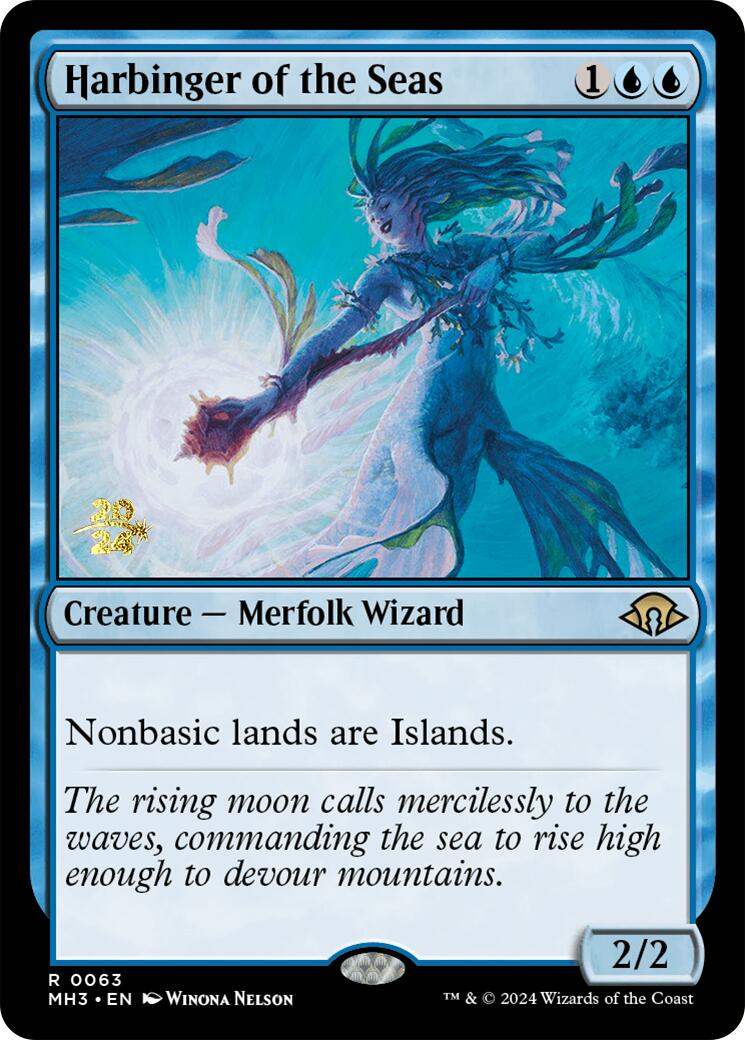Harbinger of the Seas [Modern Horizons 3 Prerelease Promos] | Webway Games