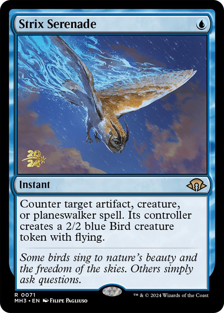 Strix Serenade [Modern Horizons 3 Prerelease Promos] | Webway Games