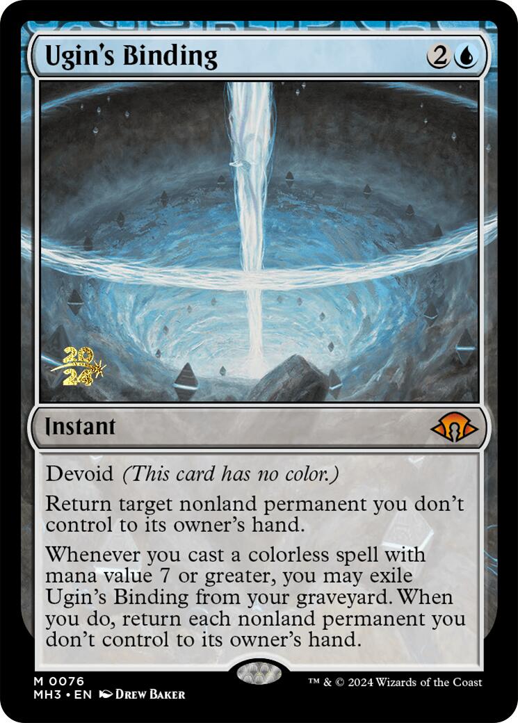 Ugin's Binding [Modern Horizons 3 Prerelease Promos] | Webway Games