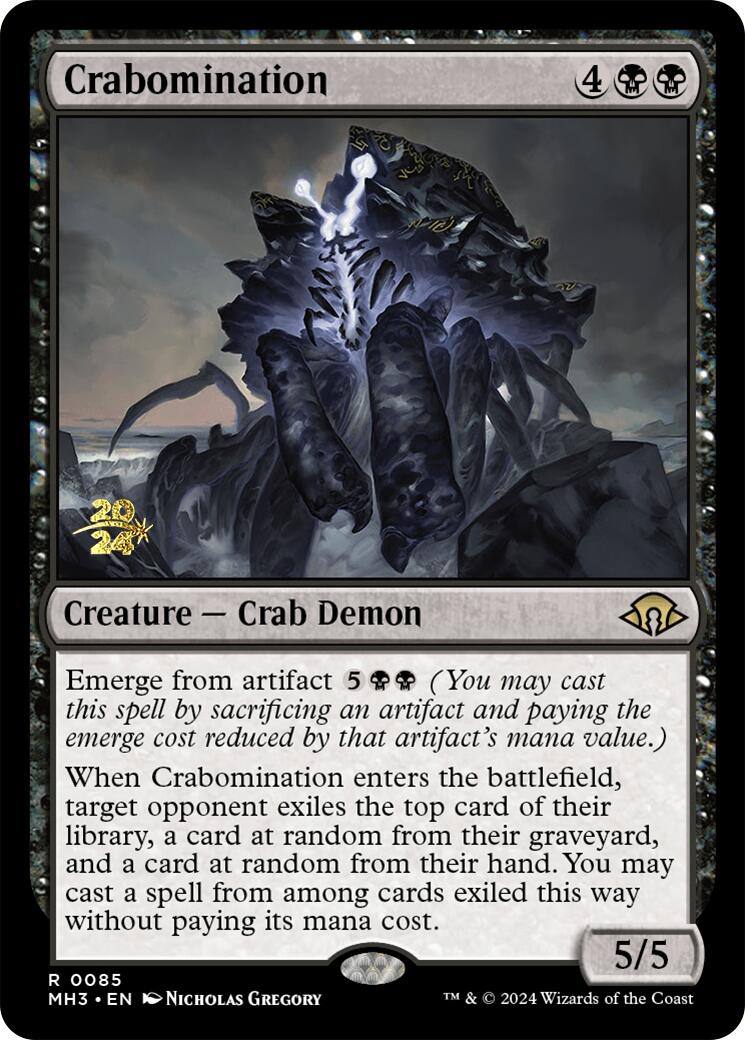 Crabomination [Modern Horizons 3 Prerelease Promos] | Webway Games