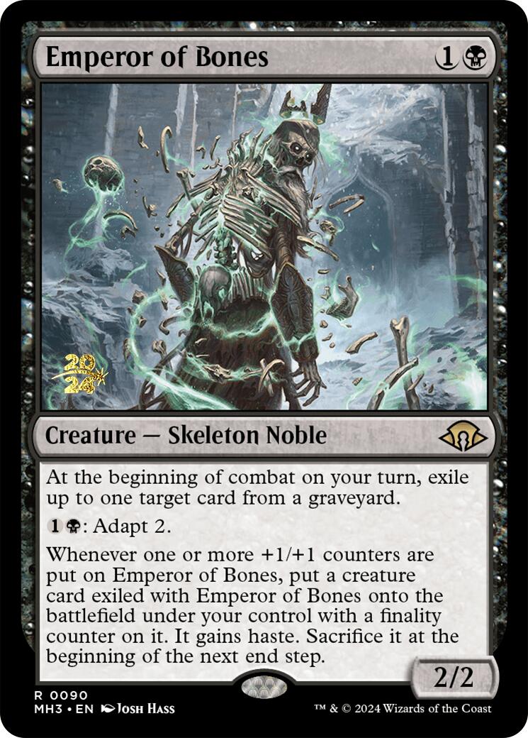 Emperor of Bones [Modern Horizons 3 Prerelease Promos] | Webway Games