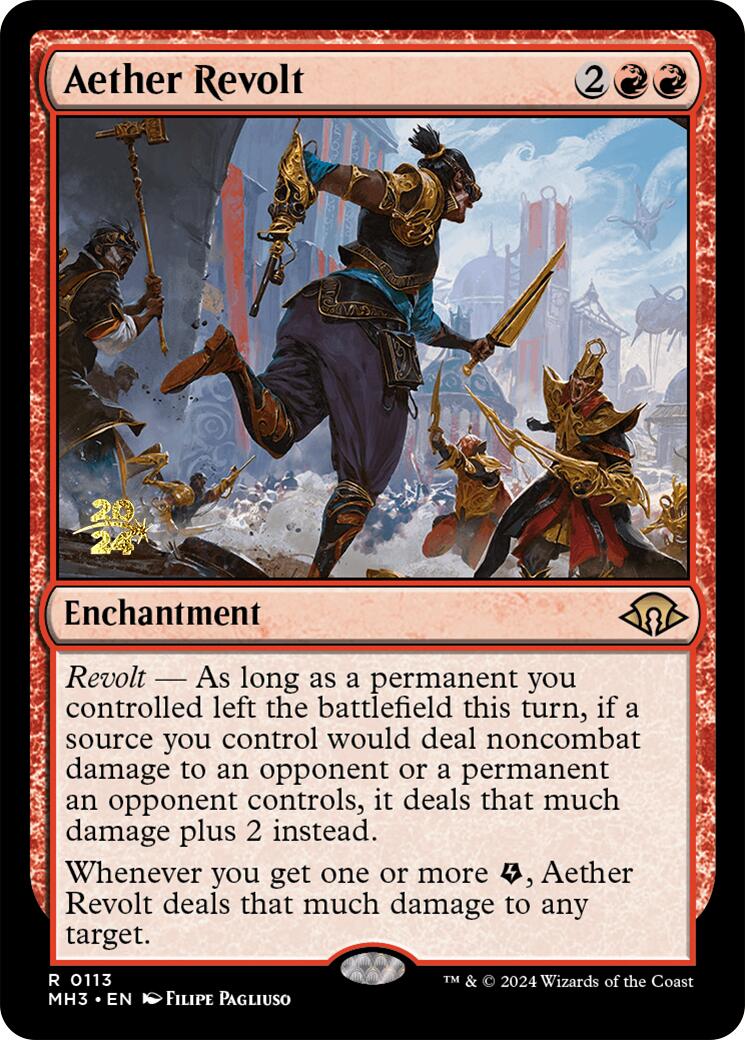 Aether Revolt [Modern Horizons 3 Prerelease Promos] | Webway Games