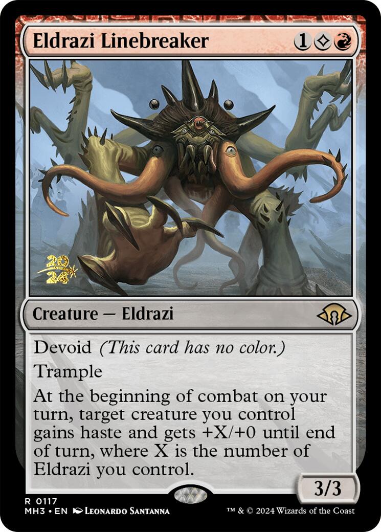 Eldrazi Linebreaker [Modern Horizons 3 Prerelease Promos] | Webway Games