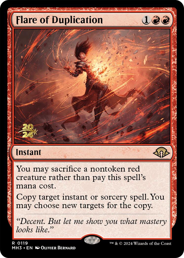 Flare of Duplication [Modern Horizons 3 Prerelease Promos] | Webway Games
