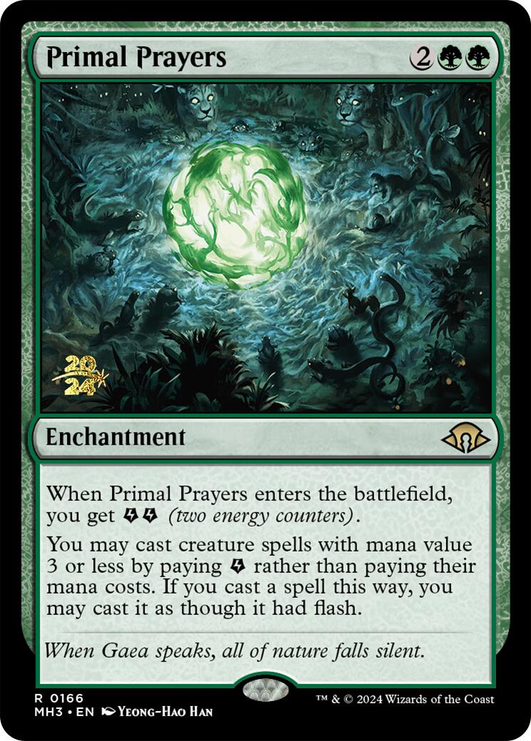 Primal Prayers [Modern Horizons 3 Prerelease Promos] | Webway Games
