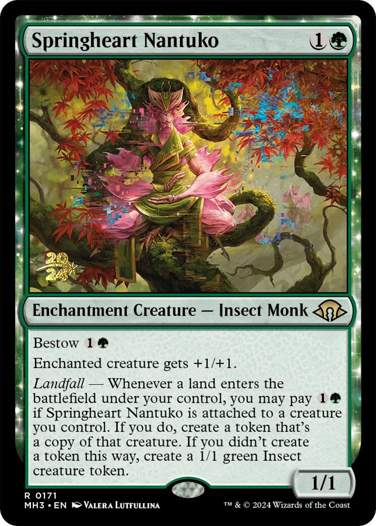 Springheart Nantuko [Modern Horizons 3 Prerelease Promos] | Webway Games
