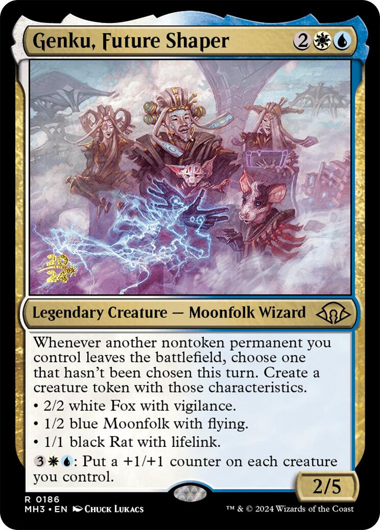 Genku, Future Shaper [Modern Horizons 3 Prerelease Promos] | Webway Games