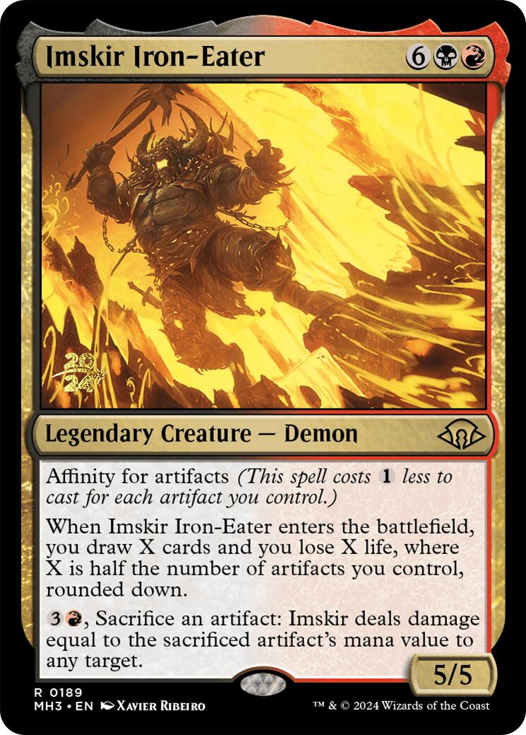 Imskir Iron-Eater [Modern Horizons 3 Prerelease Promos] | Webway Games