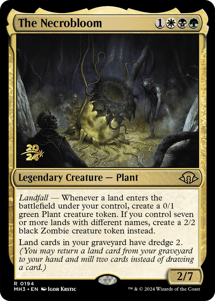 The Necrobloom [Modern Horizons 3 Prerelease Promos] | Webway Games