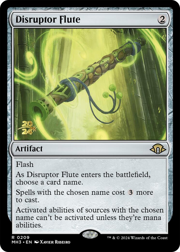 Disruptor Flute [Modern Horizons 3 Prerelease Promos] | Webway Games