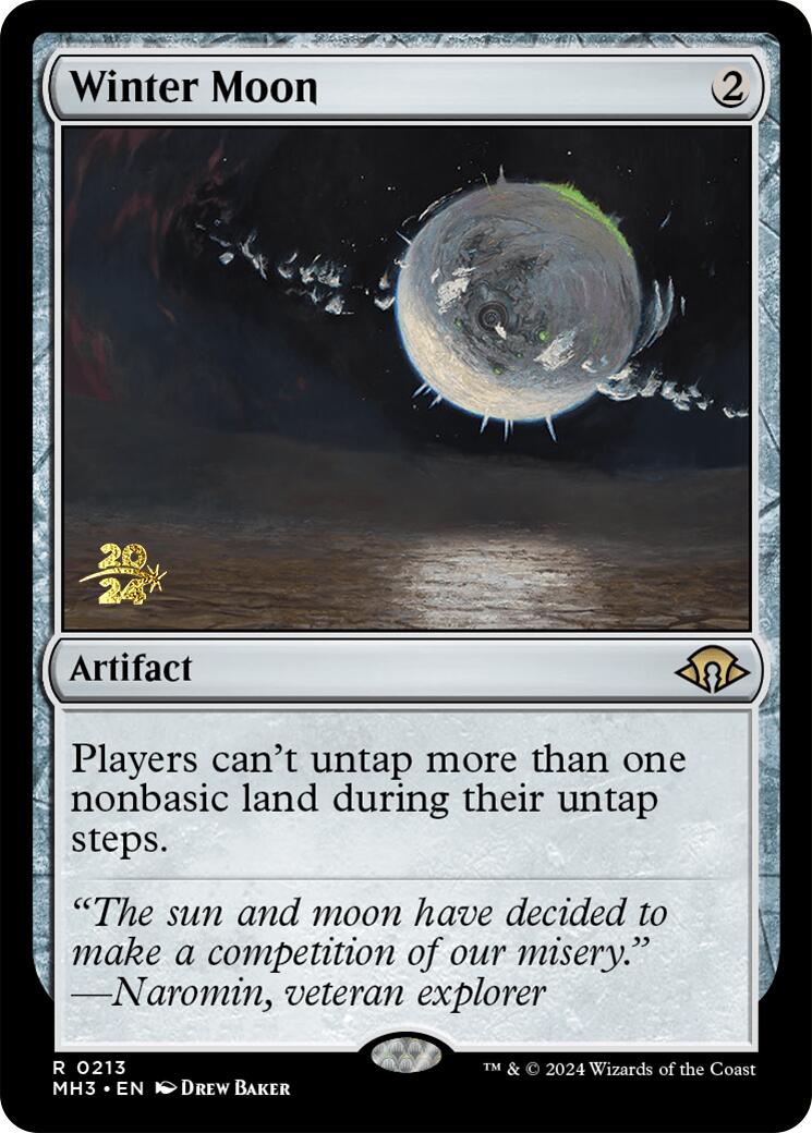 Winter Moon [Modern Horizons 3 Prerelease Promos] | Webway Games