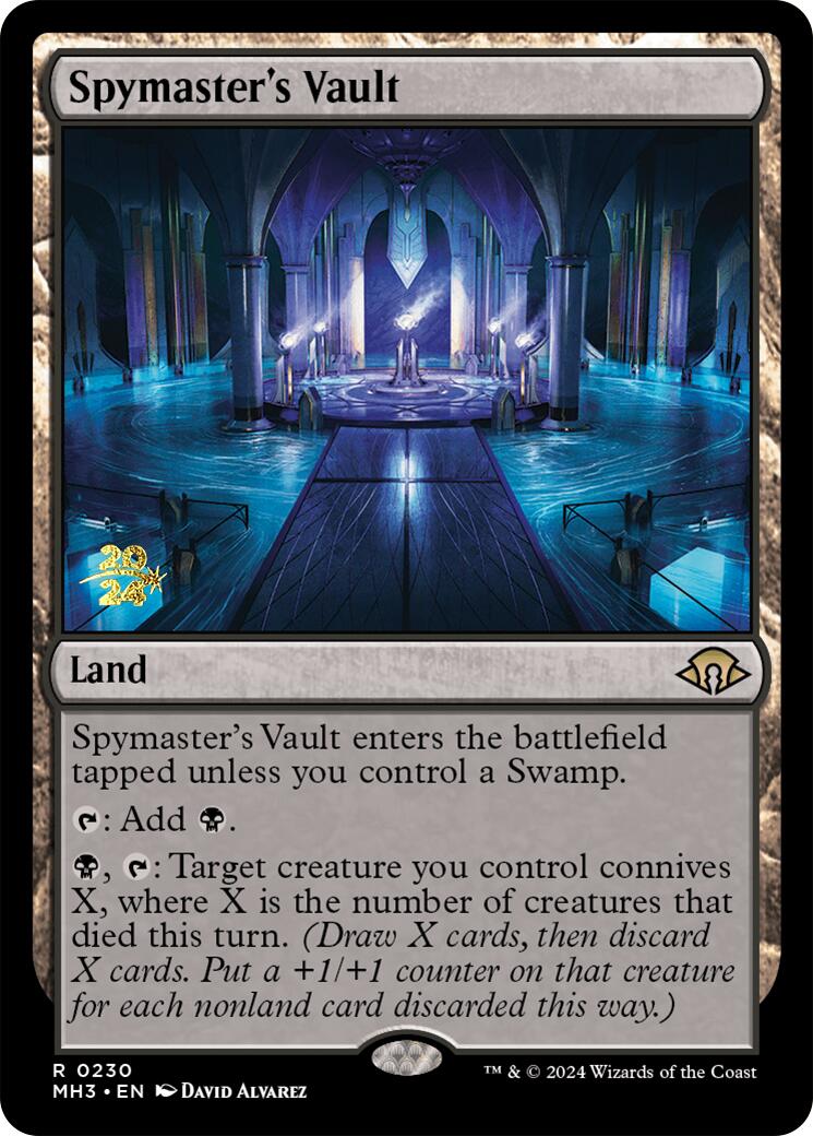 Spymaster's Vault [Modern Horizons 3 Prerelease Promos] | Webway Games