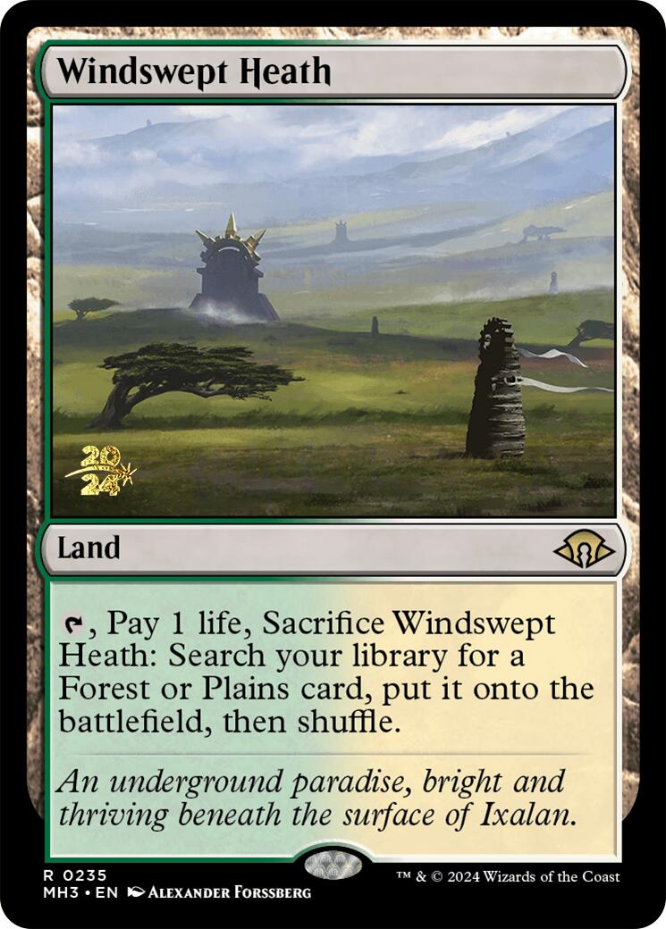 Windswept Heath [Modern Horizons 3 Prerelease Promos] | Webway Games