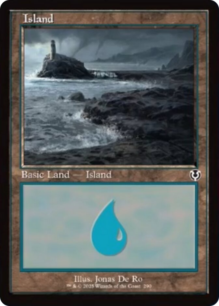Island (290) (Retro Frame) [Innistrad Remastered] | Webway Games