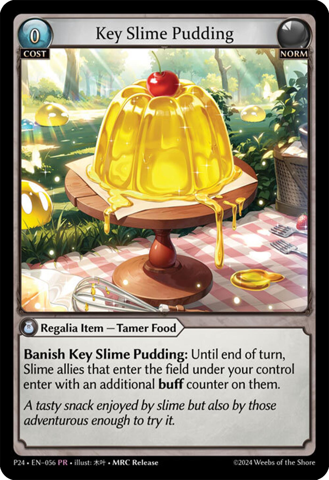 Key Slime Pudding (056) [Promotional Cards] | Webway Games