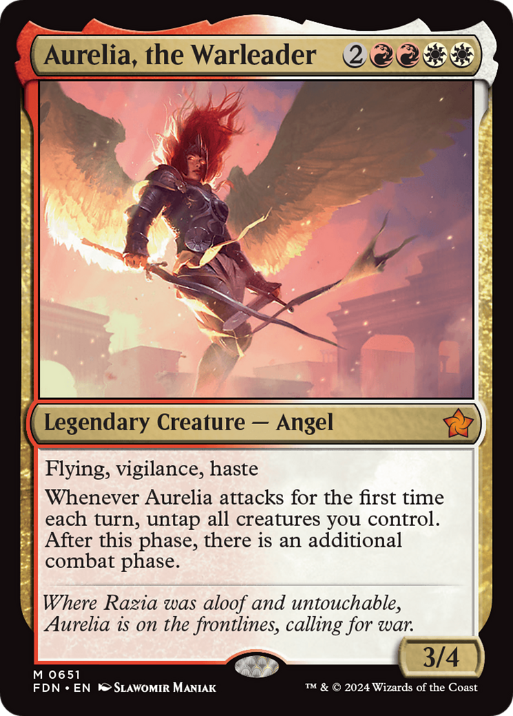Aurelia, the Warleader [Foundations] | Webway Games