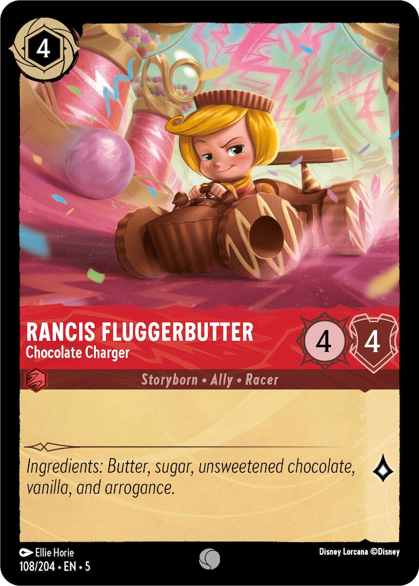 Rancis Fluggerbutter - Chocolate Charger (108/204) [Shimmering Skies] | Webway Games