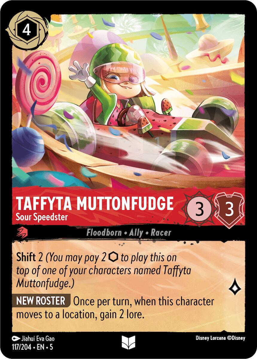 Taffyta Muttonfudge - Sour Speedster (117/204) [Shimmering Skies] | Webway Games