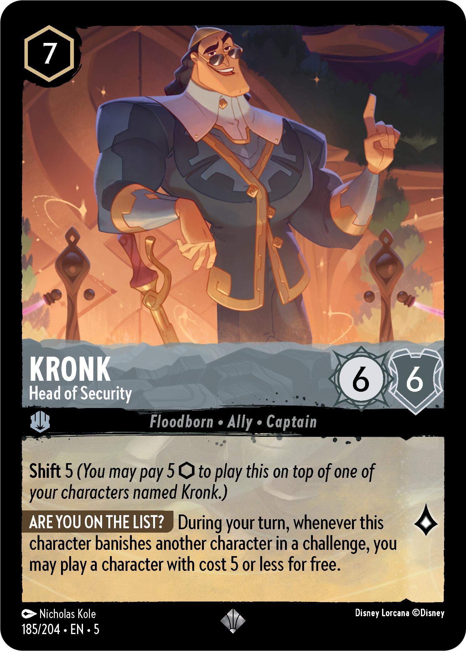 Kronk - Head of Security (185/204) [Shimmering Skies] | Webway Games