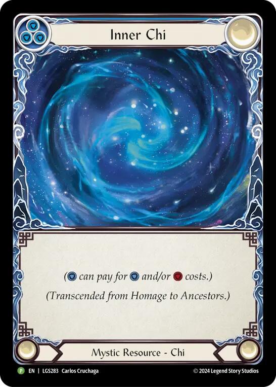 Homage to Ancestors // Inner Chi [LGS283] (Promo)  Rainbow Foil | Webway Games
