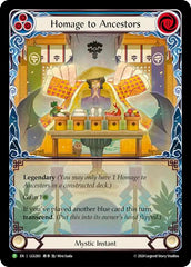 Homage to Ancestors // Inner Chi [LGS283] (Promo)  Rainbow Foil | Webway Games