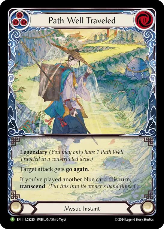 Path Well Traveled // Inner Chi [LGS285] (Promo)  Rainbow Foil | Webway Games