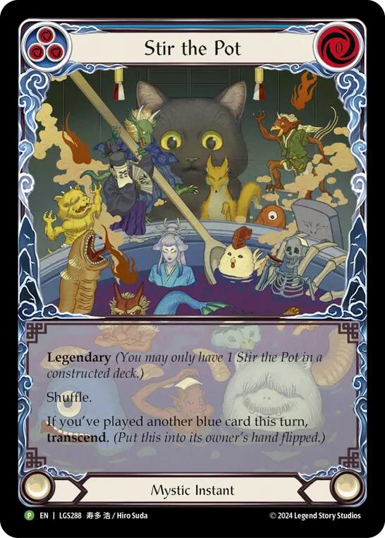 Stir the Pot // Inner Chi [LGS288] (Promo)  Rainbow Foil | Webway Games