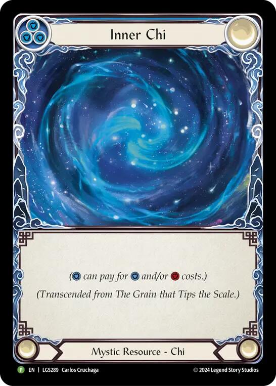 The Grain that Tips the Scale // Inner Chi [LGS289] (Promo)  Rainbow Foil | Webway Games