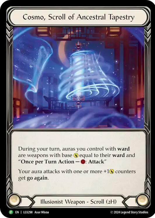 Cosmo, Scroll of Ancestral Tapestry [LGS298] (Promo)  Cold Foil | Webway Games