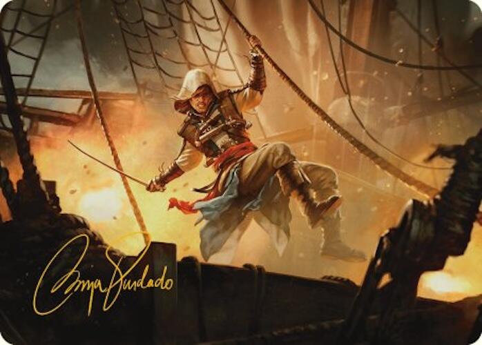 Edward Kenway Art Card (Gold-Stamped Signature) [Assassin's Creed Art Series] | Webway Games