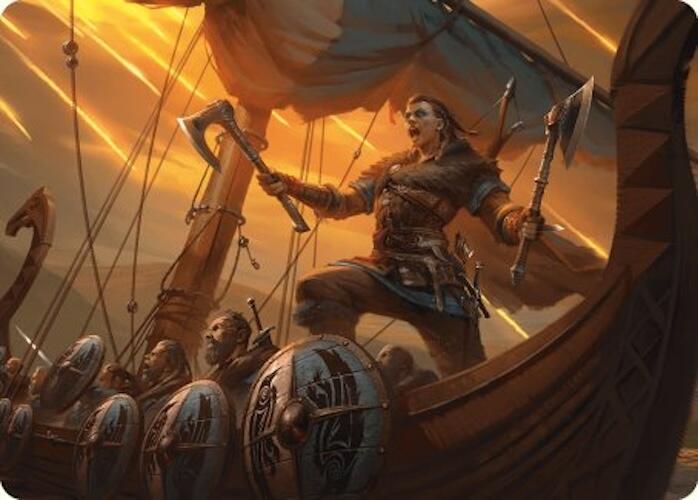 Eivor, Battle-Ready Art Card [Assassin's Creed Art Series] | Webway Games