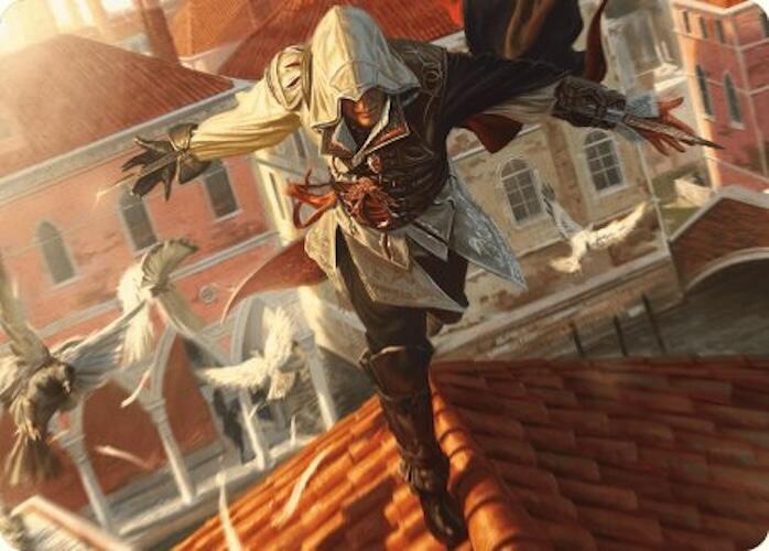 Ezio, Blade of Vengeance Art Card [Assassin's Creed Art Series] | Webway Games