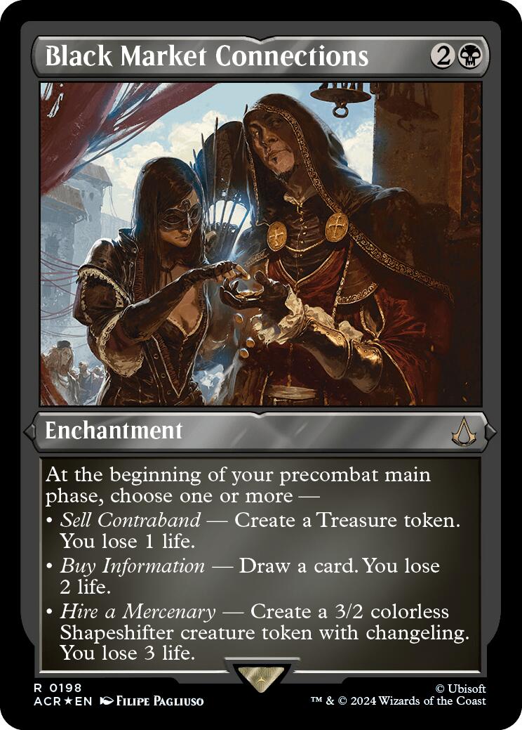 Black Market Connections (Foil Etched) [Assassin's Creed] | Webway Games