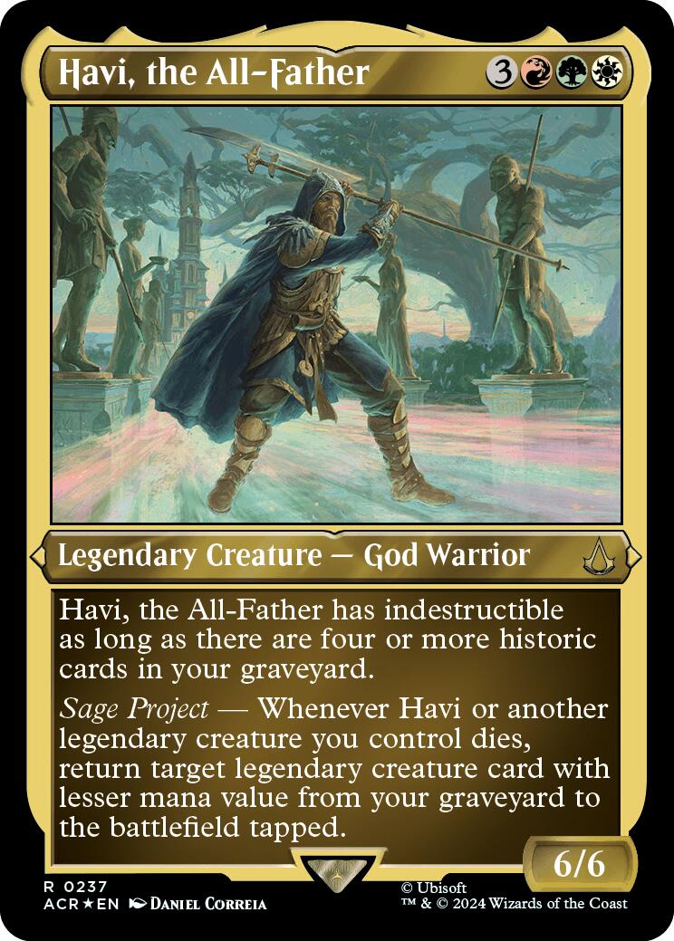 Havi, the All-Father (Foil Etched) [Assassin's Creed] | Webway Games