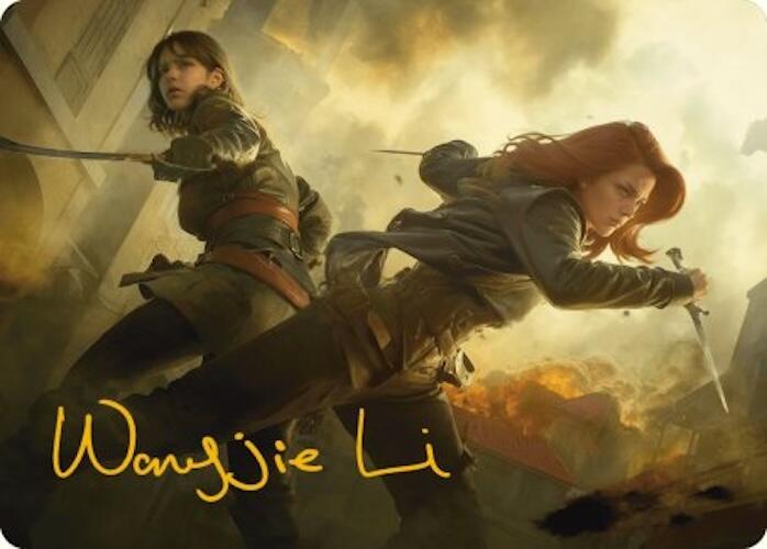 Mary Read and Anne Bonny Art Card (Gold-Stamped Signature) [Assassin's Creed Art Series] | Webway Games