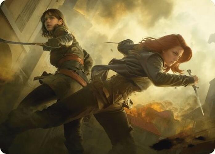 Mary Read and Anne Bonny Art Card [Assassin's Creed Art Series] | Webway Games