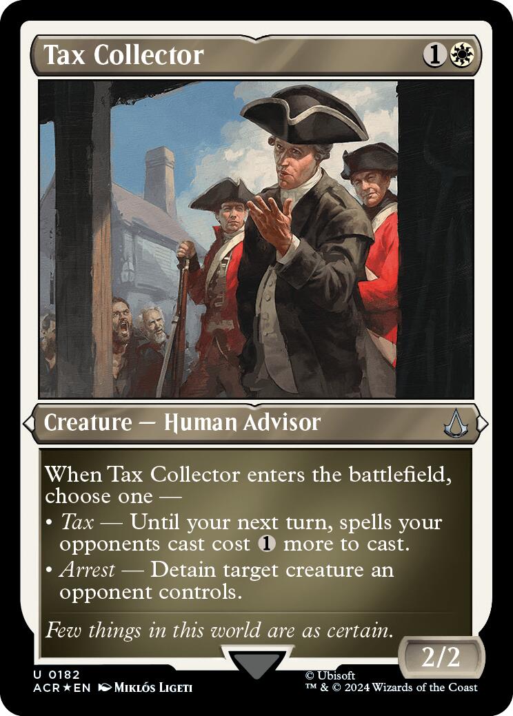 Tax Collector (Foil Etched) [Assassin's Creed] | Webway Games