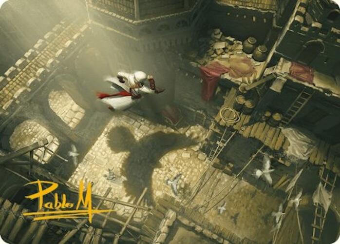 Rooftop Bypass Art Card (Gold-Stamped Signature) [Assassin's Creed Art Series] | Webway Games