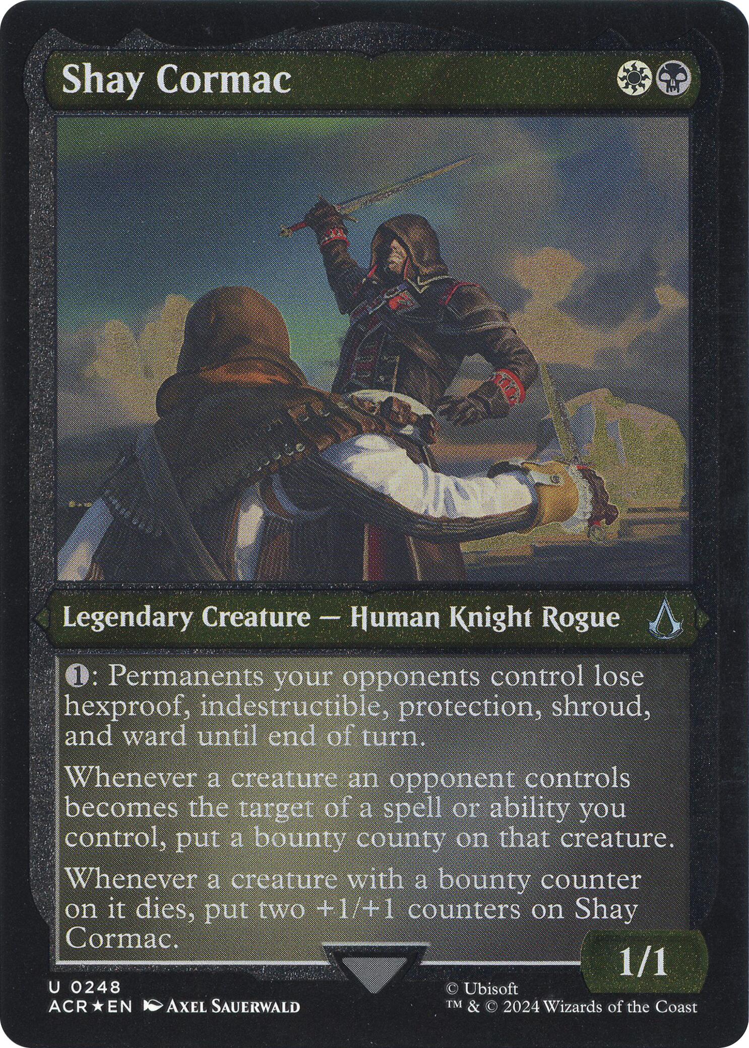 Shay Cormac (Foil Etched) [Assassin's Creed] | Webway Games