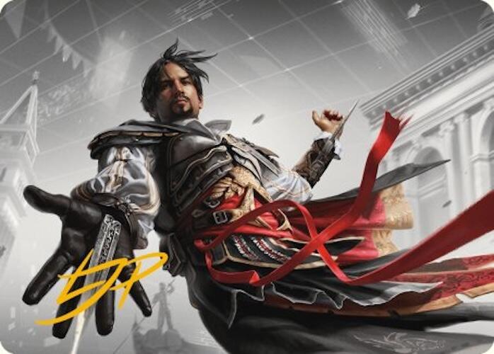 Ezio Auditore da Firenze Art Card (Gold-Stamped Signature) [Assassin's Creed Art Series] | Webway Games