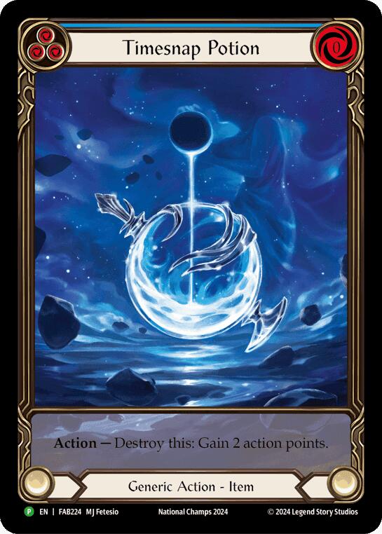 Timesnap Potion [FAB224] (Promo)  Cold Foil | Webway Games