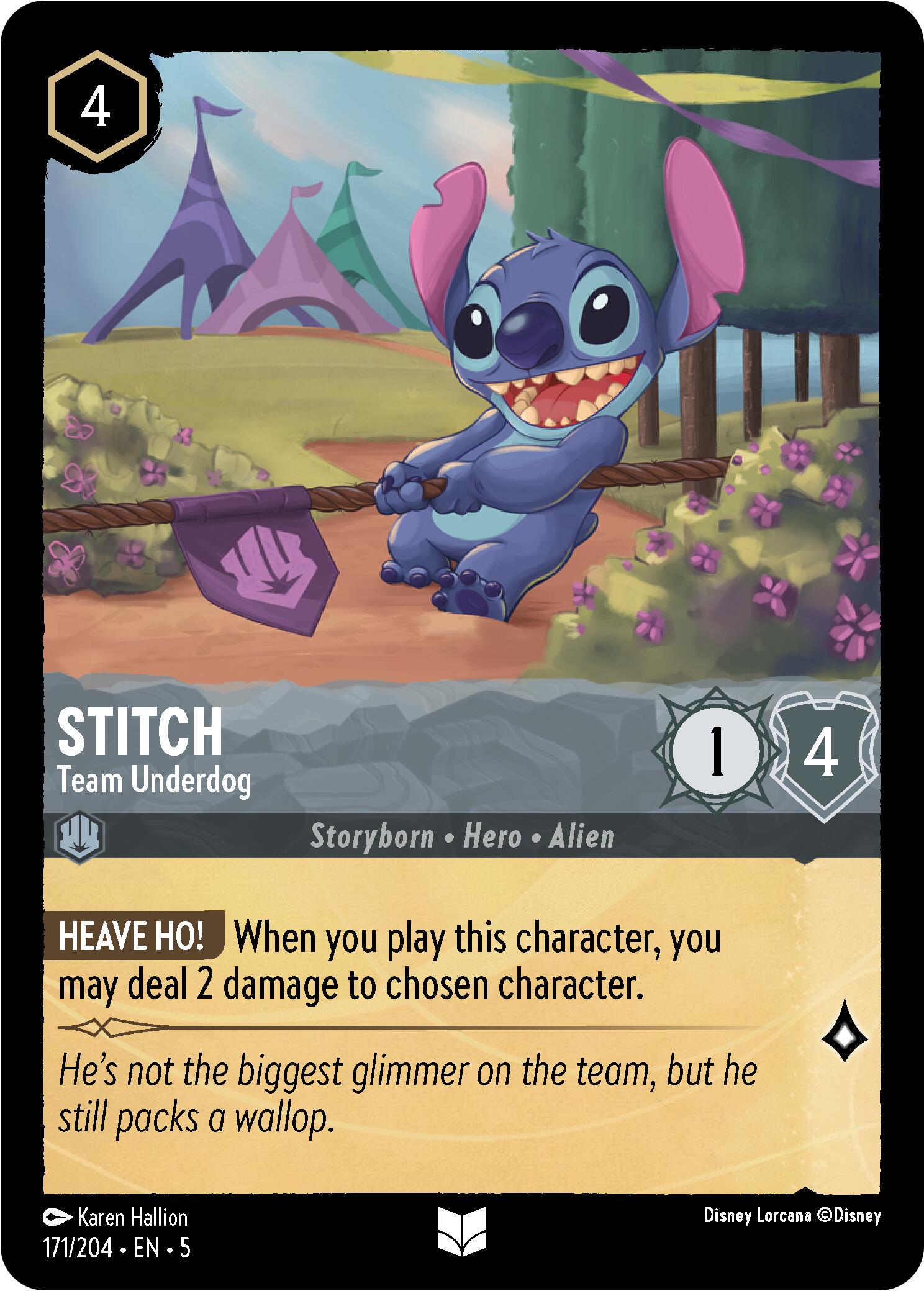 Stitch - Team Underdog (171/204) [Shimmering Skies] | Webway Games