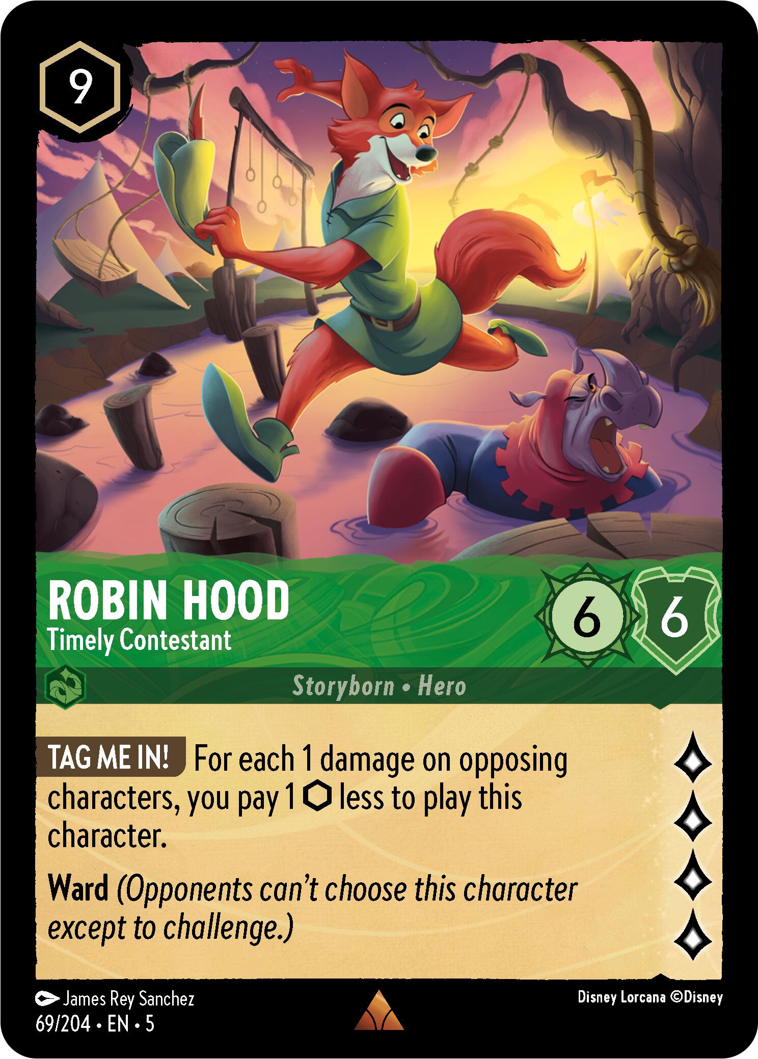 Robin Hood - Timely Contestant (69/204) [Shimmering Skies] | Webway Games