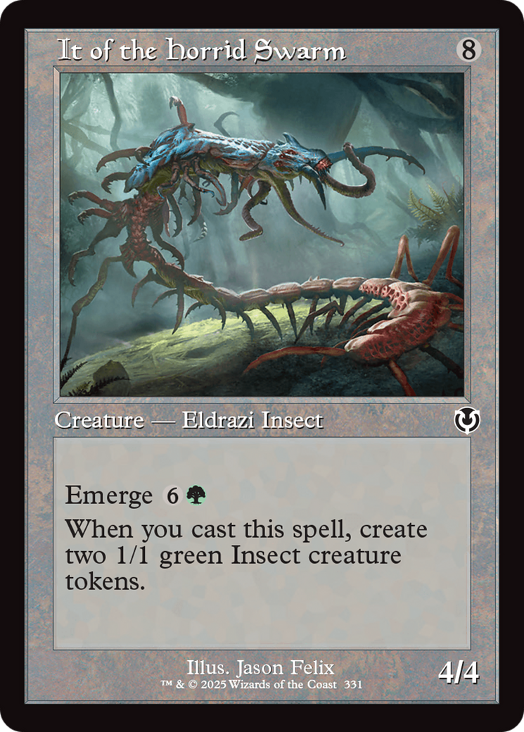 It of the Horrid Swarm (Retro Frame) [Innistrad Remastered] | Webway Games