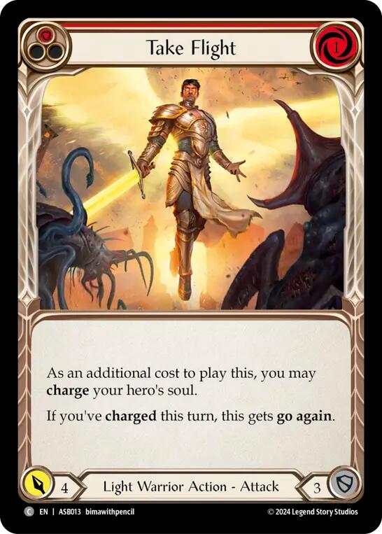 Take Flight (Red) [ASB013] (Armory Deck: Boltyn) | Webway Games